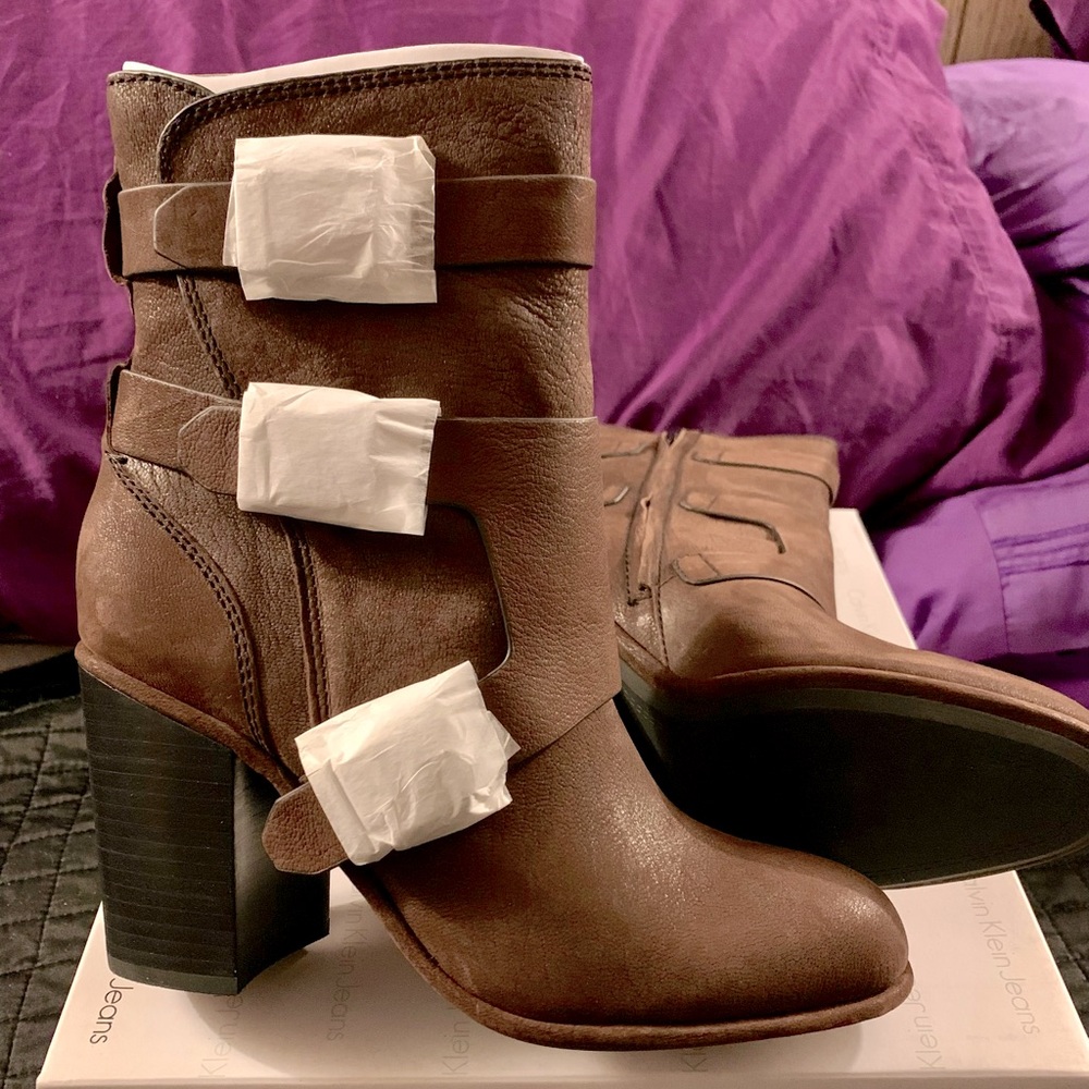 Calvin Klein boots. NWT